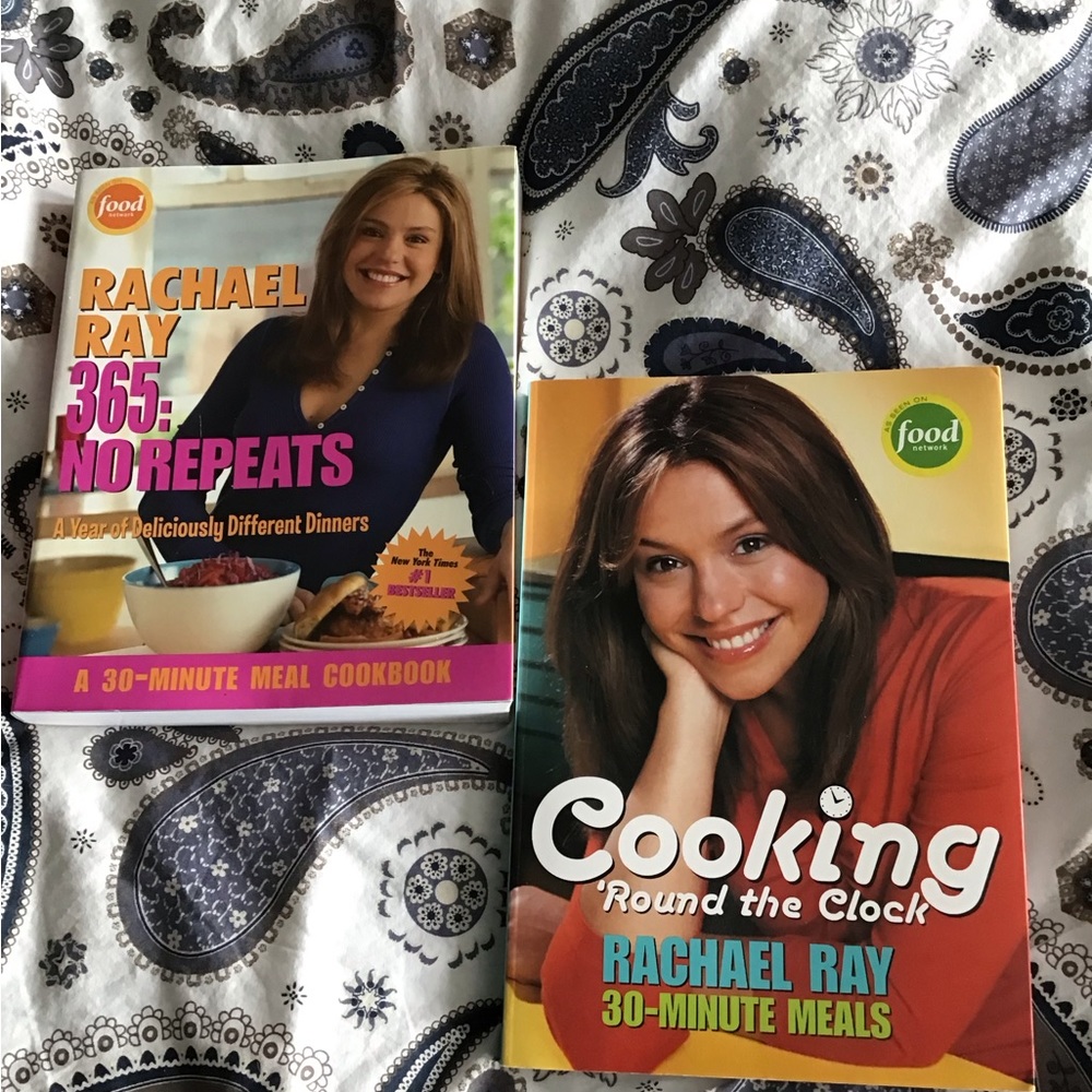 Two Racheal Ray Cook Books